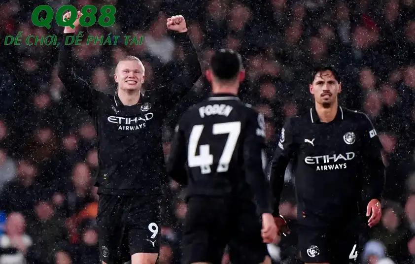 Man City giành chiến thắng nghẹt thở trên sân Fulham Man City giành chiến thắng nghẹt thở trên sân Fulham